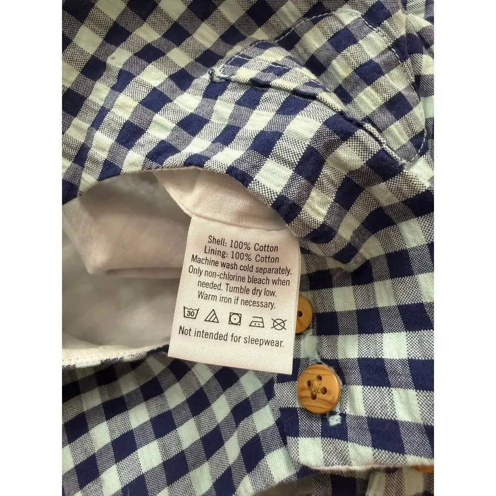 Janie and Jack Gingham Shortall